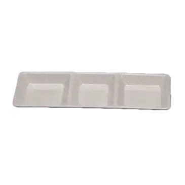 Thunder Group PS5103W Plate/Platter, Compartment, Plastic
