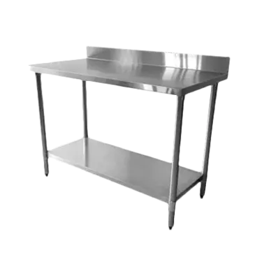 Thunder Group SLWT42448F4 Work Table,  40" - 48", Stainless Steel Top