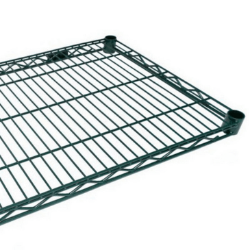 Thunder Group Wire Shelf, 24" x 48", Green, Epoxy, (2/Case), Falcon Equipment MA2448G