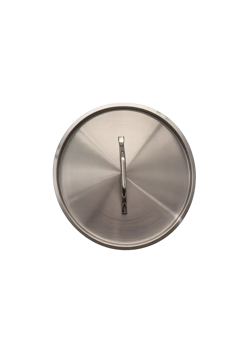 Admiral Craft Admiral Craft Titan Series 6.5" Stainless Steel Cover Lid for SPS-2 Steam Table Pan