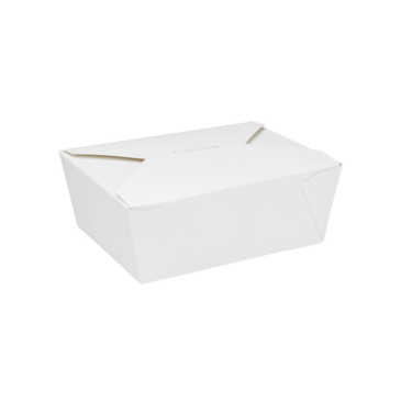 LOLLICUP To-Go Container, 48 oz, White, Paper, (300/Case), Karat FP-FTG48W