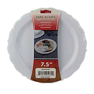 TOV LEV ENTERPRISES Salad Plate, 7.5”, Disposable, (50/Pack), Tov Lev DP5081