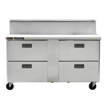 Traulsen CLPT-6024-DW Refrigerated Counter, Mega Top Sandwich / Salad Un