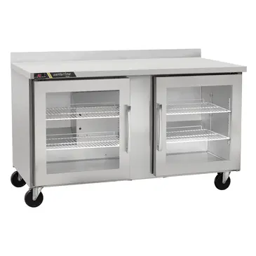 Traulsen CLUC-60R-GD-WTLR Refrigerated Counter, Work Top