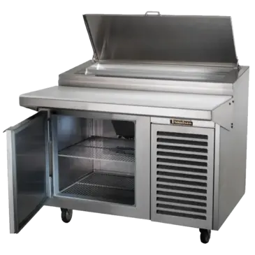 Traulsen TB071SL2S Refrigerated Counter, Pizza Prep Table