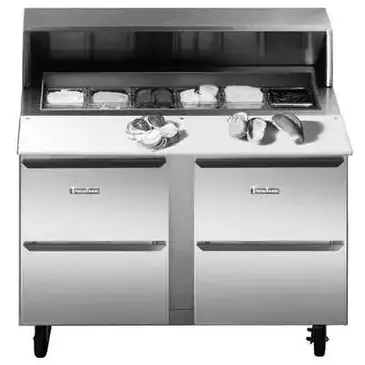 Traulsen UPT276-D-SB Refrigerated Counter, Sandwich / Salad Unit