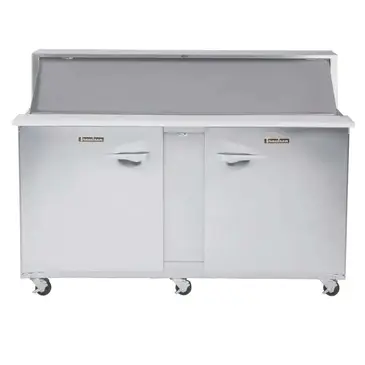 Traulsen UPT7230-RR-SB Refrigerated Counter, Sandwich / Salad Unit