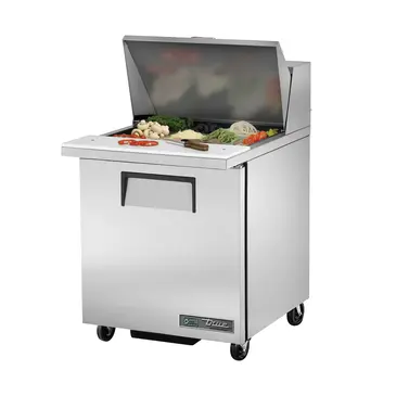 True TSSU-27-12M-B-HC Refrigerated Counter, Mega Top Sandwich / Salad Un
