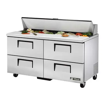 True TSSU-60-16D-4-HC Refrigerated Counter, Sandwich / Salad Unit