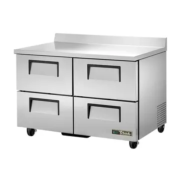 True TWT-48D-4-HC Refrigerated Counter, Work Top