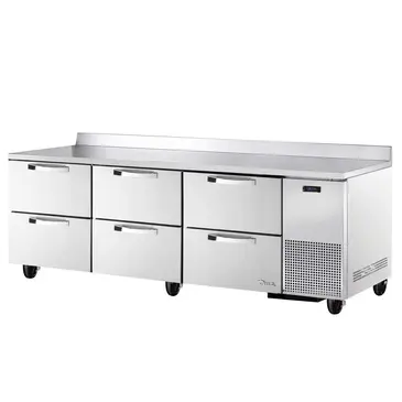 True TWT-93D-6-HC~SPEC3 Refrigerated Counter, Work Top