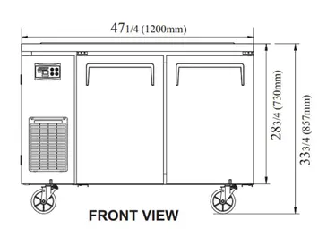 Turbo Air JBT-48-N Serving Counter, Cold Food