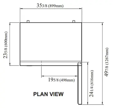 Turbo Air JUF-36S-N Freezer, Undercounter, Reach-In