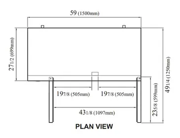 Turbo Air JUR-60-N6 Refrigerator, Undercounter, Reach-In