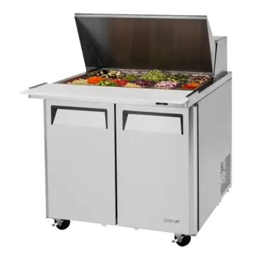 Turbo Air MST-36-15-N6 Refrigerated Counter, Mega Top Sandwich / Salad Un