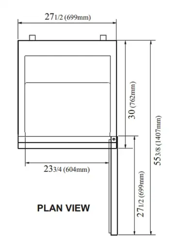 Turbo Air MUR-28-N Refrigerator, Undercounter, Reach-In