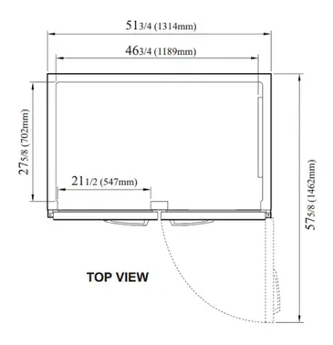 Turbo Air PRO-50R-N Refrigerator, Reach-in