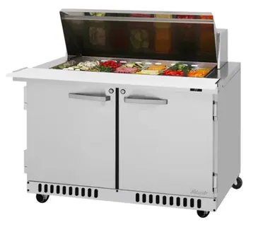 Turbo Air PST-48-18-FB-N Refrigerated Counter, Mega Top Sandwich / Salad Unit