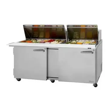 Turbo Air PST-72-30-N Refrigerated Counter, Mega Top Sandwich / Salad Un