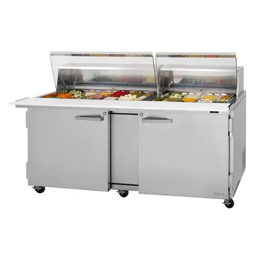 Turbo Air PST-72-30-N-CL Refrigerated Counter, Mega Top Sandwich / Salad Un