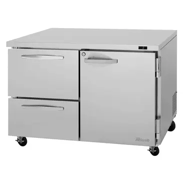 Turbo Air PUF-48-D2R(L)-N Freezer, Undercounter, Reach-In