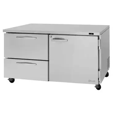 Turbo Air PUF-60-D2R(L)-N Freezer, Undercounter, Reach-In