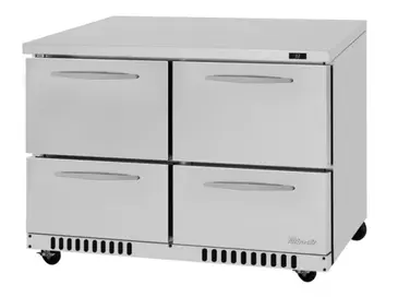 Turbo Air PUR-48-D4-FB-N Refrigerator, Undercounter, Reach-In