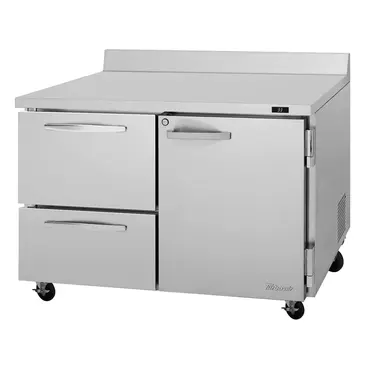 Turbo Air PWR-48-D2R(L)-N Refrigerated Counter, Work Top