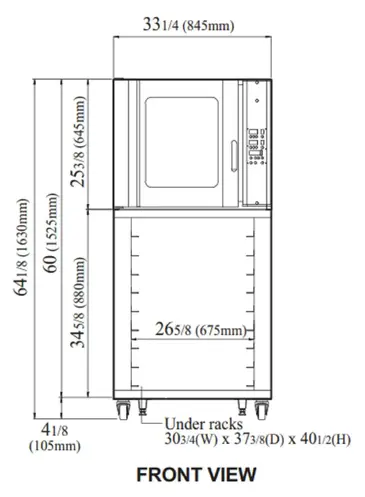 Turbo Air RBCO-N1U Convection Oven, Electric