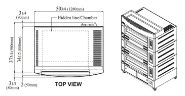 Turbo Air RBDO-23 Oven, Deck-Type, Electric