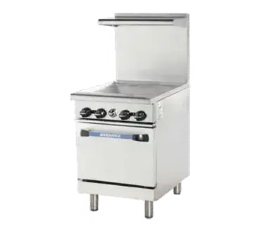 Turbo Air TAR-24G Range, 24" Restaurant, Gas