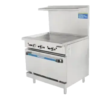 Turbo Air TAR-36G Range, 36" Restaurant, Gas