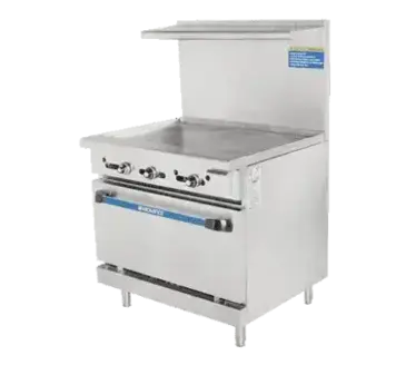 Turbo Air TAR-36G Range, 36" Restaurant, Gas