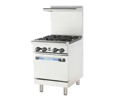 Turbo Air TAR-4 Range, 24" Restaurant, Gas