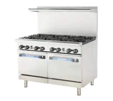 Turbo Air TAR-8 Range, 48" Restaurant, Gas