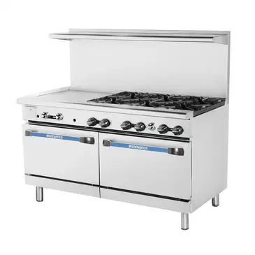 Turbo Air TARG-24G6B Range, 60" Restaurant, Gas