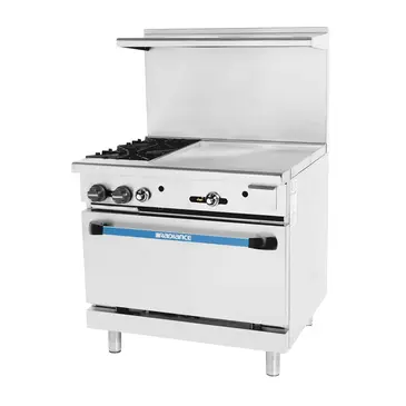 Turbo Air TARG-2B24G Range, 36" Restaurant, Gas