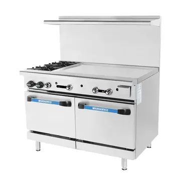 Turbo Air TARG-2B36G Range, 48" Restaurant, Gas