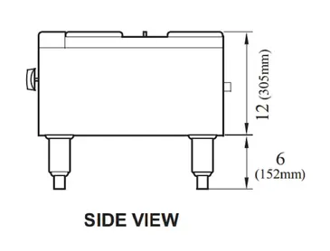 Turbo Air TASP-18S Range, Stock Pot, Gas