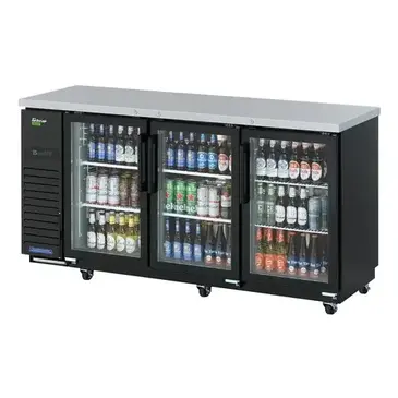 Turbo Air TBB-24-72SGD-N Back Bar Cabinet, Refrigerated