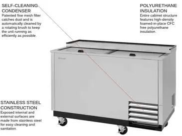 Turbo Air TBC-50SD-GF-N Glass Froster