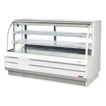 Turbo Air TCGB-72DR-W(B) Display Case, Non-Refrigerated Bakery