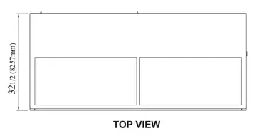 Turbo Air TCGB-72UF-CO-W(B)-N Display Case, Refrigerated