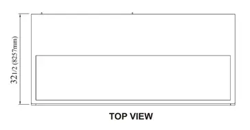 Turbo Air TCGB-72UF-W(B)-N Display Case, Refrigerated