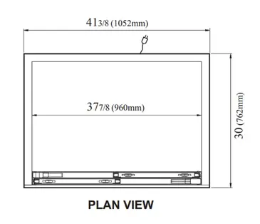 Turbo Air TGM-35R-N Refrigerator, Merchandiser