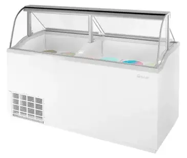 Turbo Air TIDC-70W-N Display Case, Dipping Ice Cream