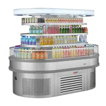 Turbo Air TIOM-36RSRS-N Display Case, Refrigerated, Self-Serve