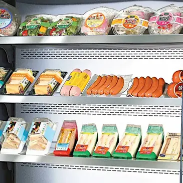 Turbo Air TOM-48DXB-N Merchandiser, Open Refrigerated Display