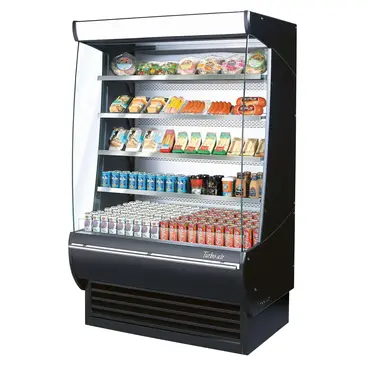 Turbo Air TOM-48DXB-N Merchandiser, Open Refrigerated Display