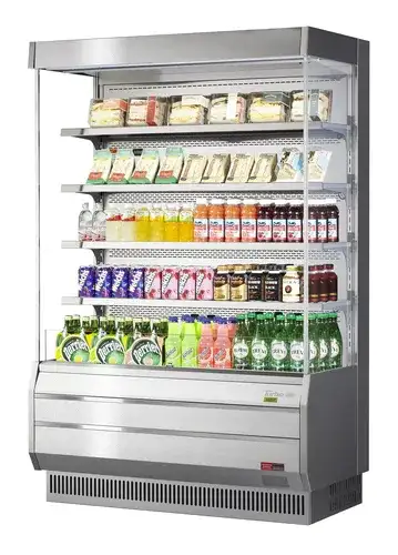 Turbo Air TOM-50S-N Merchandiser, Open Refrigerated Display